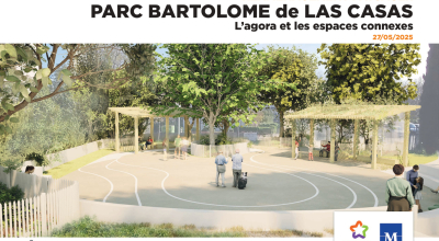 Perspective aménagement agora