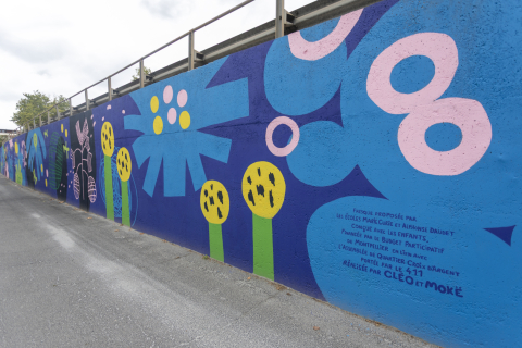 Fresque Cléo et Moke Sophoras